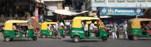 Autorickshaws in Vadodara, Gujarat