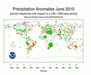 NOAA, National Climatic Data Center, State of the Climate, Global Analysis, June 2010
